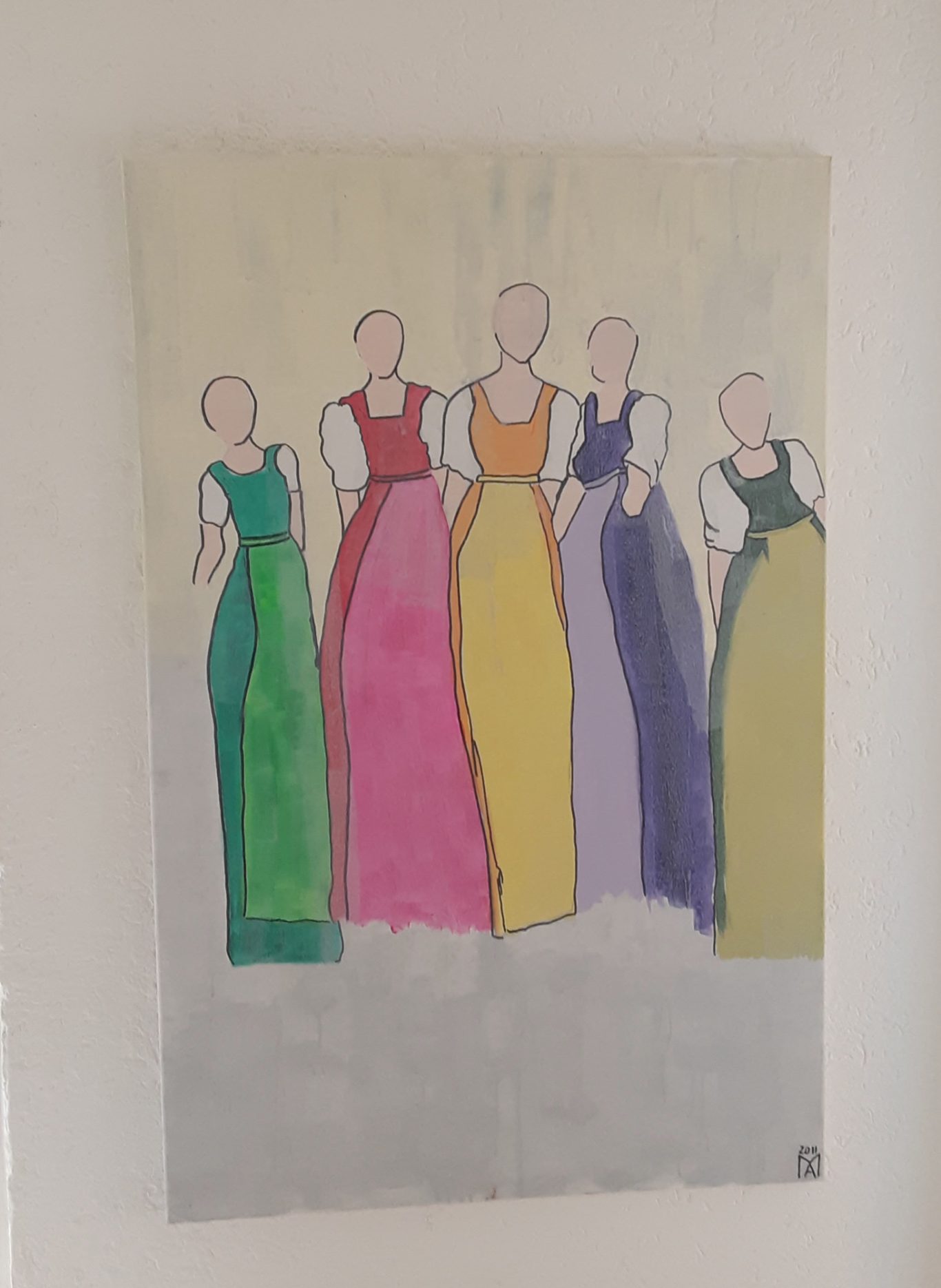 Frauen in Bay,dirndl