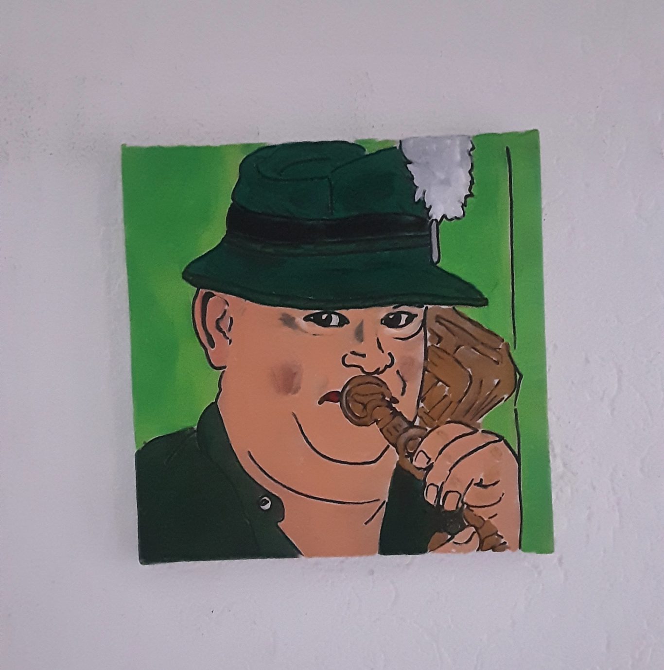 Der bläßer auf die Wießen