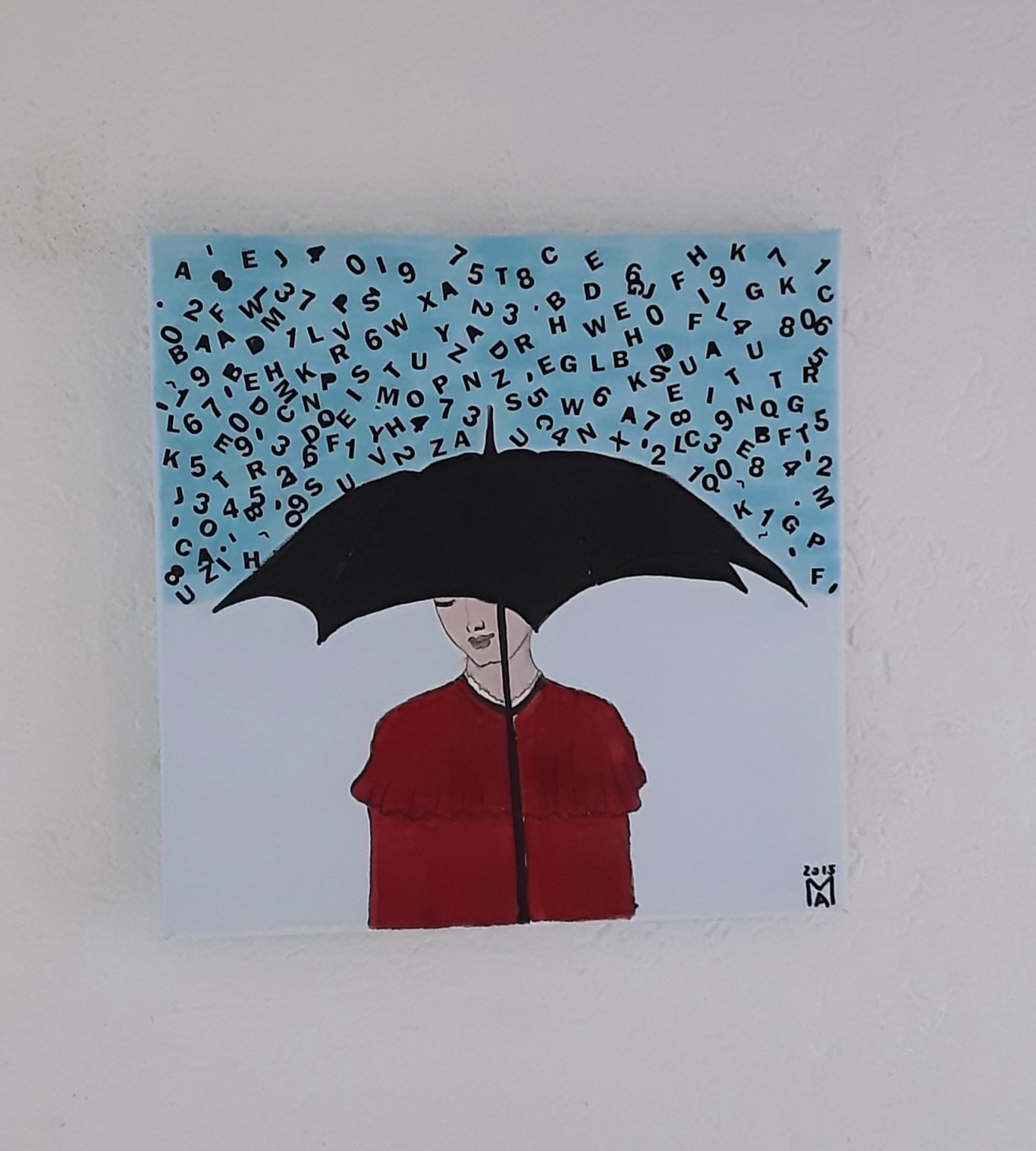 Es regnet Buchstaben