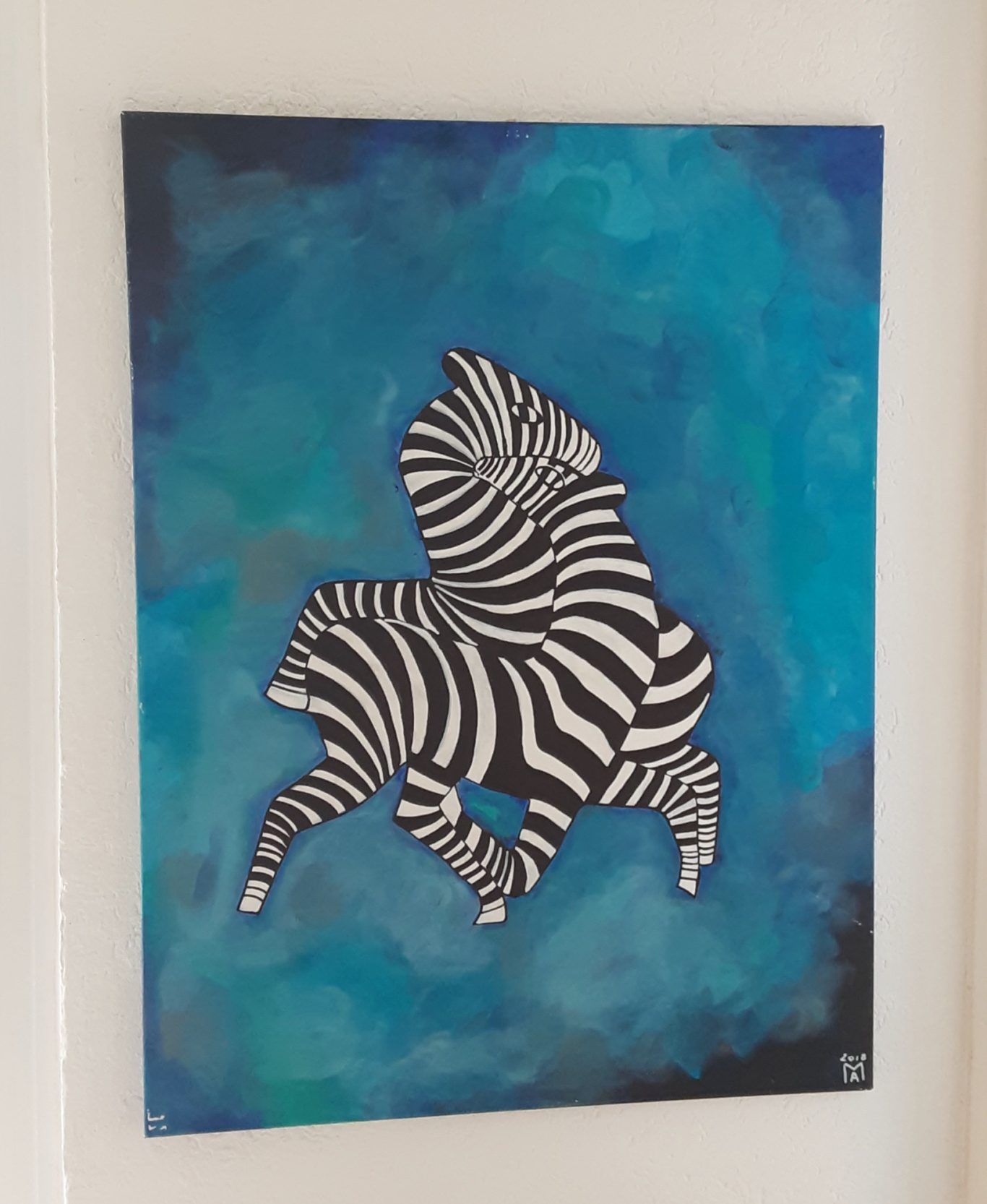 Danzende Zebras