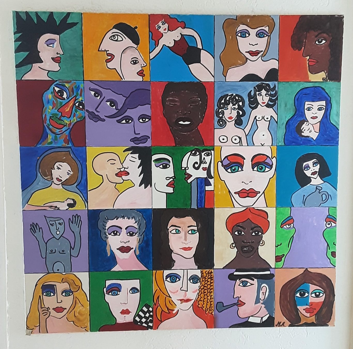 25 unterschidliche Menschen