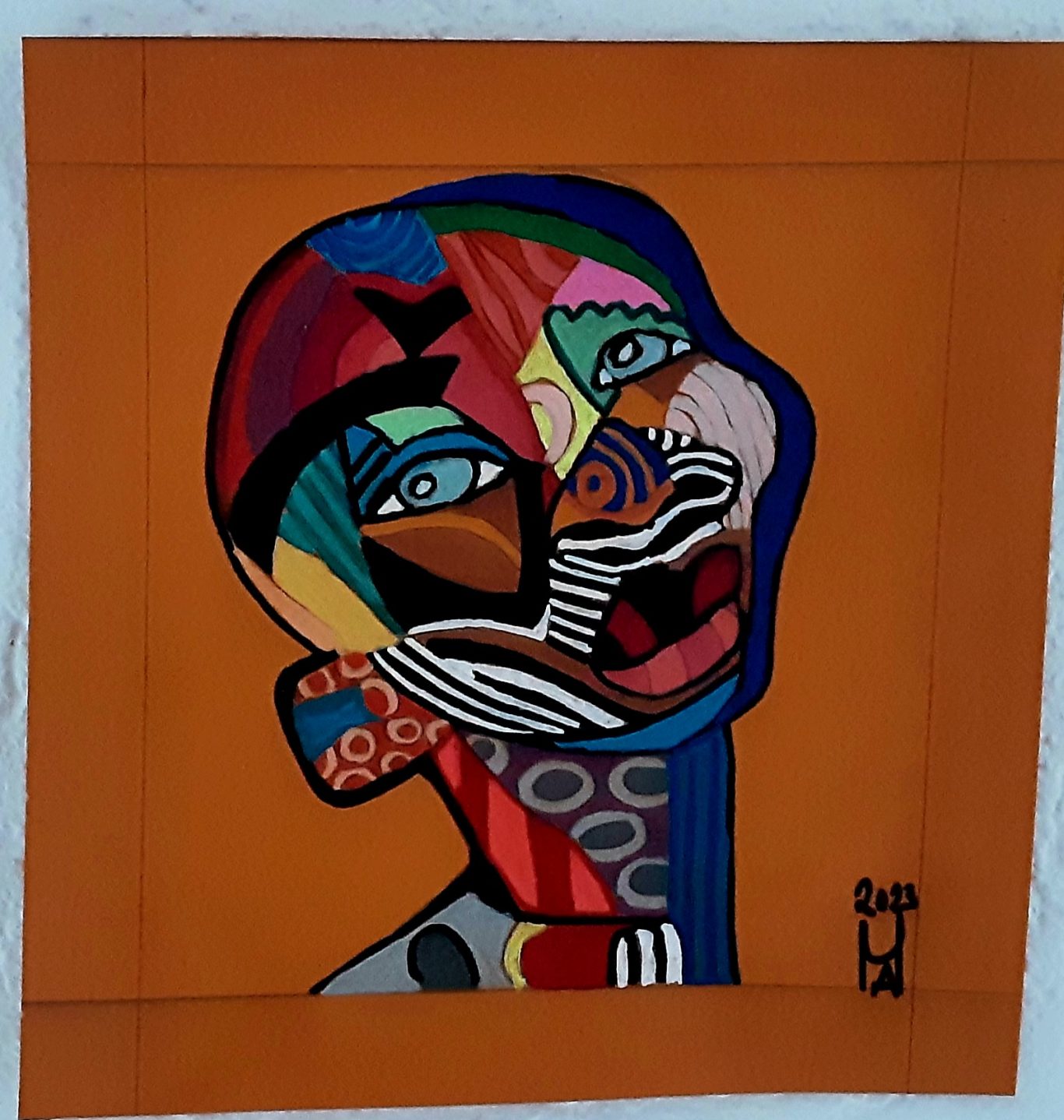 Serie Farbige Menschen nr1